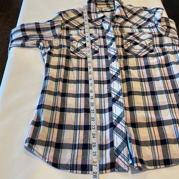 True Religion Long Sleeve Button Down Western Shirt Size L - Picture 10 of 16